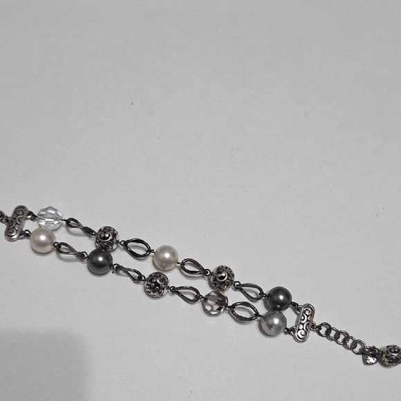 Brighton Silver and Pearl Necklace - Picture 2 of 5